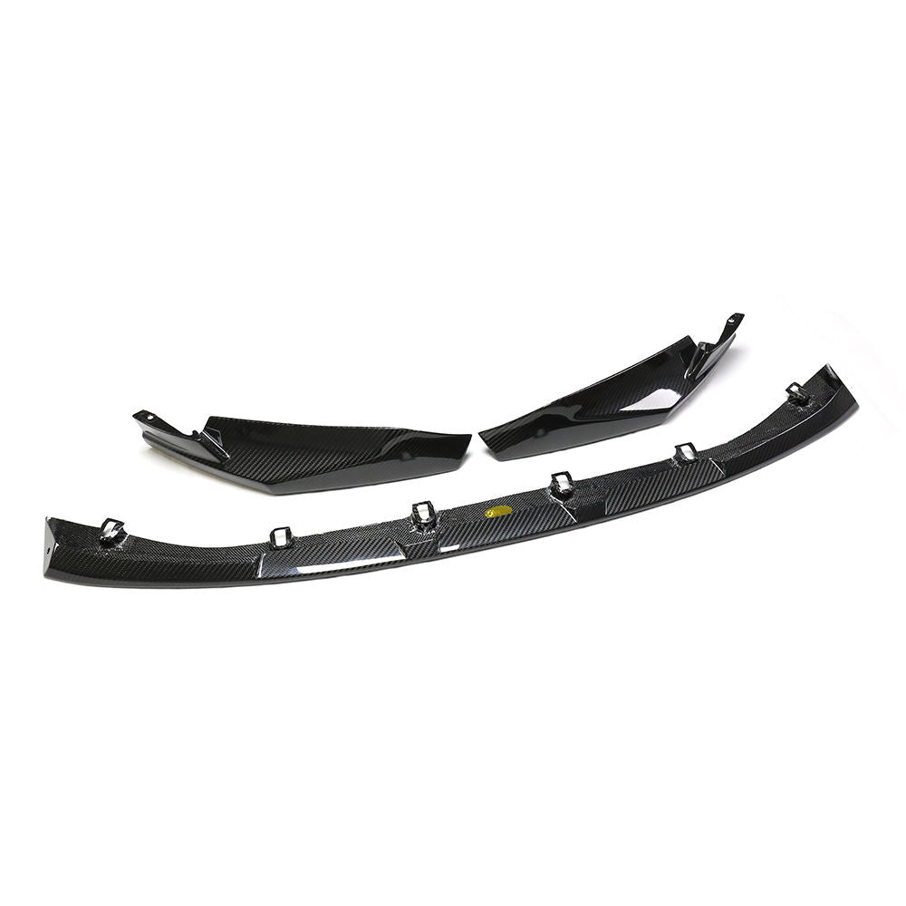 BMW M3/M4 G80/G82 Dry Carbon Fiber MP Three-Stage Front Lip - Amxnx