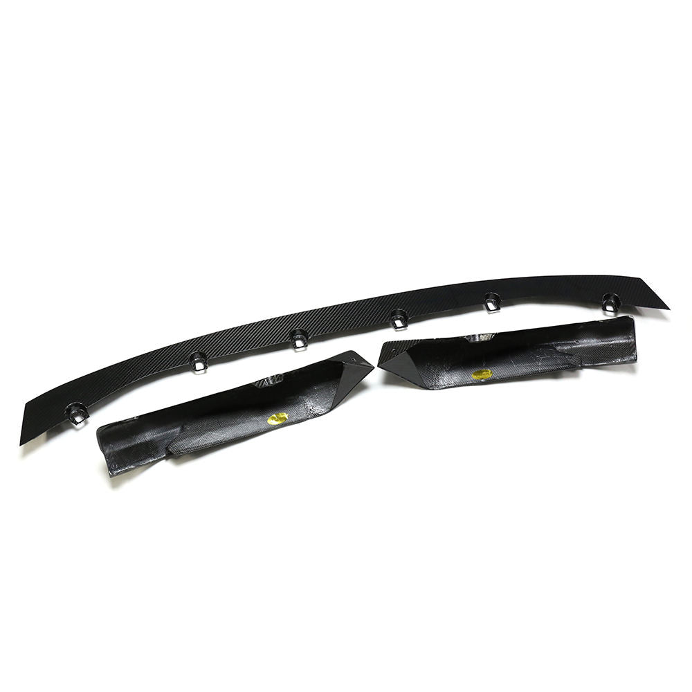 BMW M3/M4 G80/G82 Dry Carbon Fiber MP Three-Stage Front Lip - Amxnx