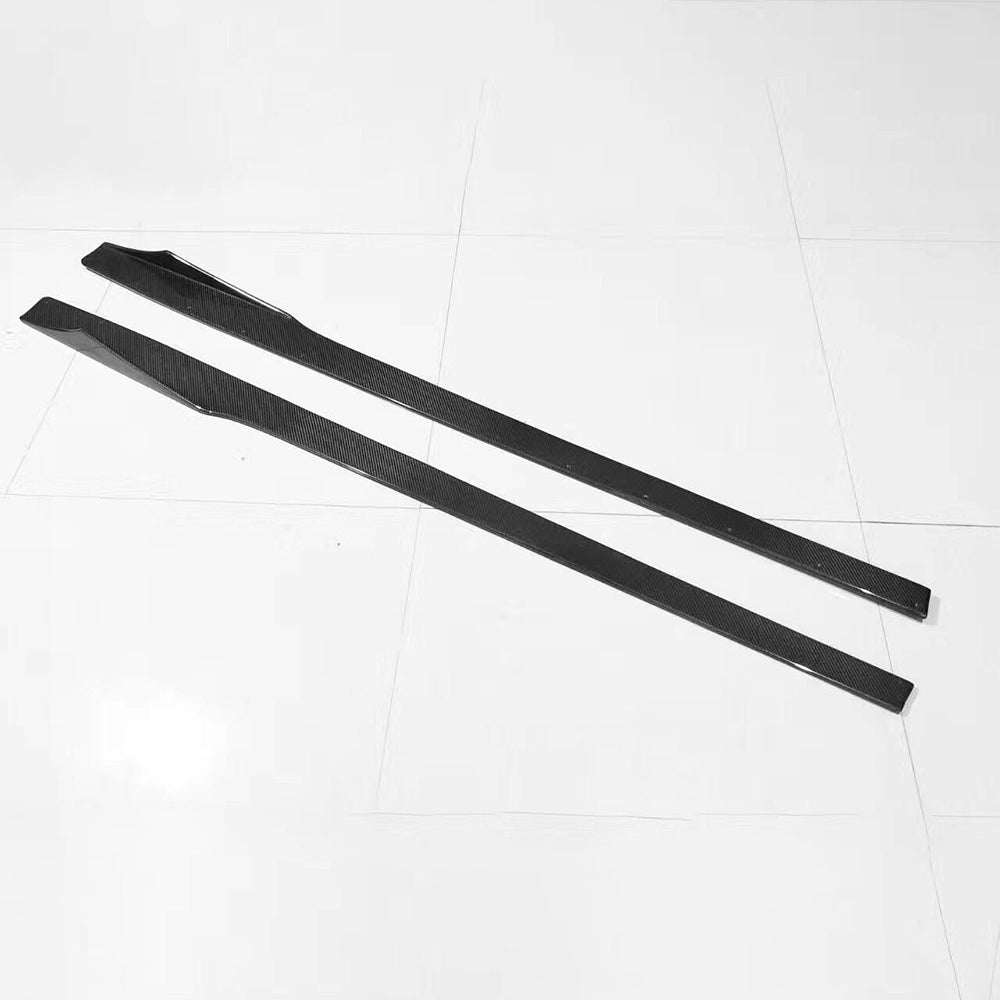 BMW M2 F87 Dry Carbon Fiber MTC Side Skirt - Amxnx