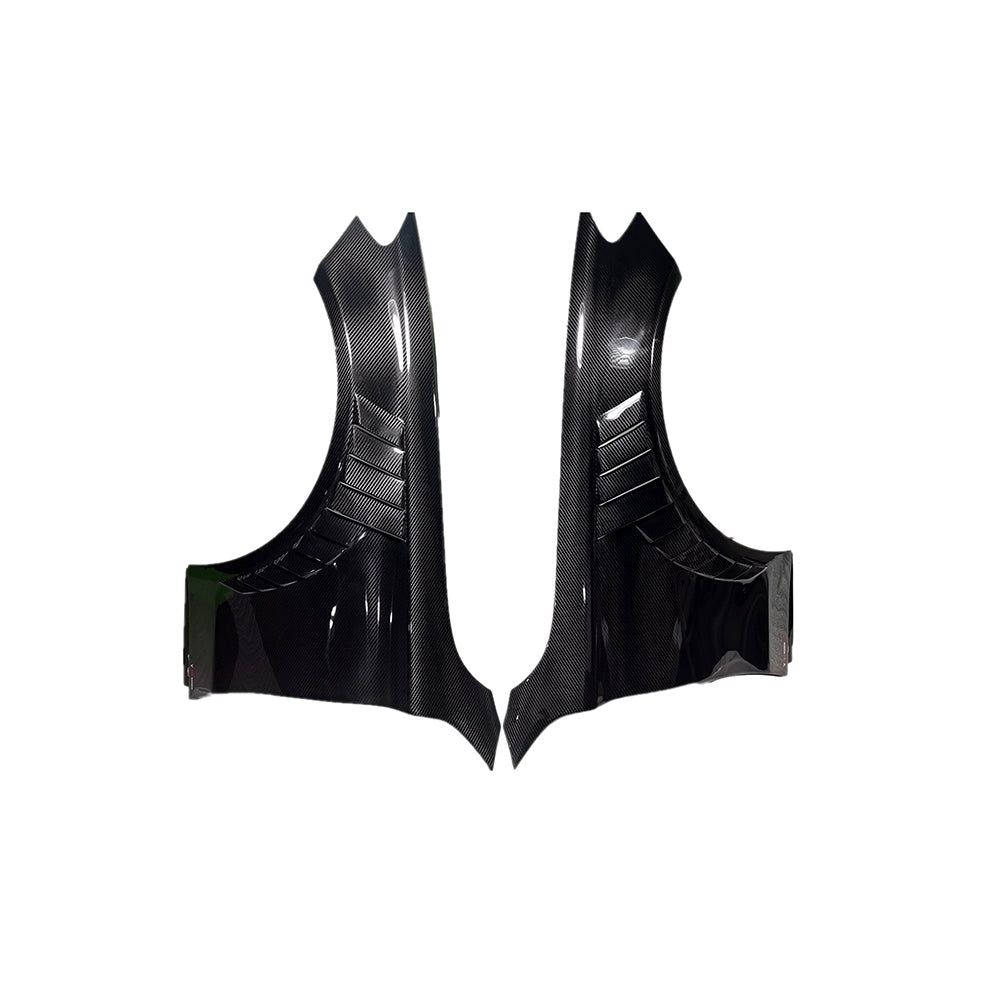 BENZ AMG C63 Dry carbon fiber fender - Amxnx