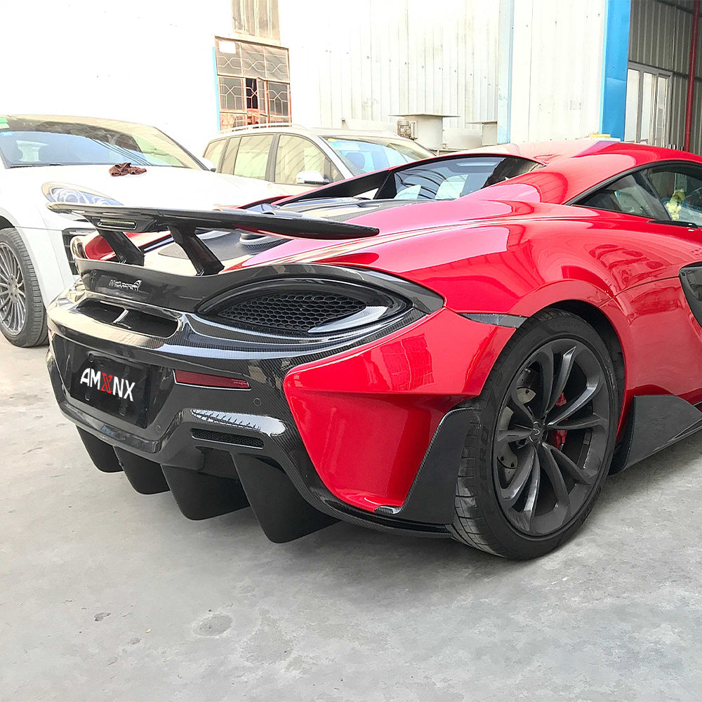 MCLAREN 570S/540C Dry carbon fiber Rear Bumper For Upgraded 600LT - Amxnx