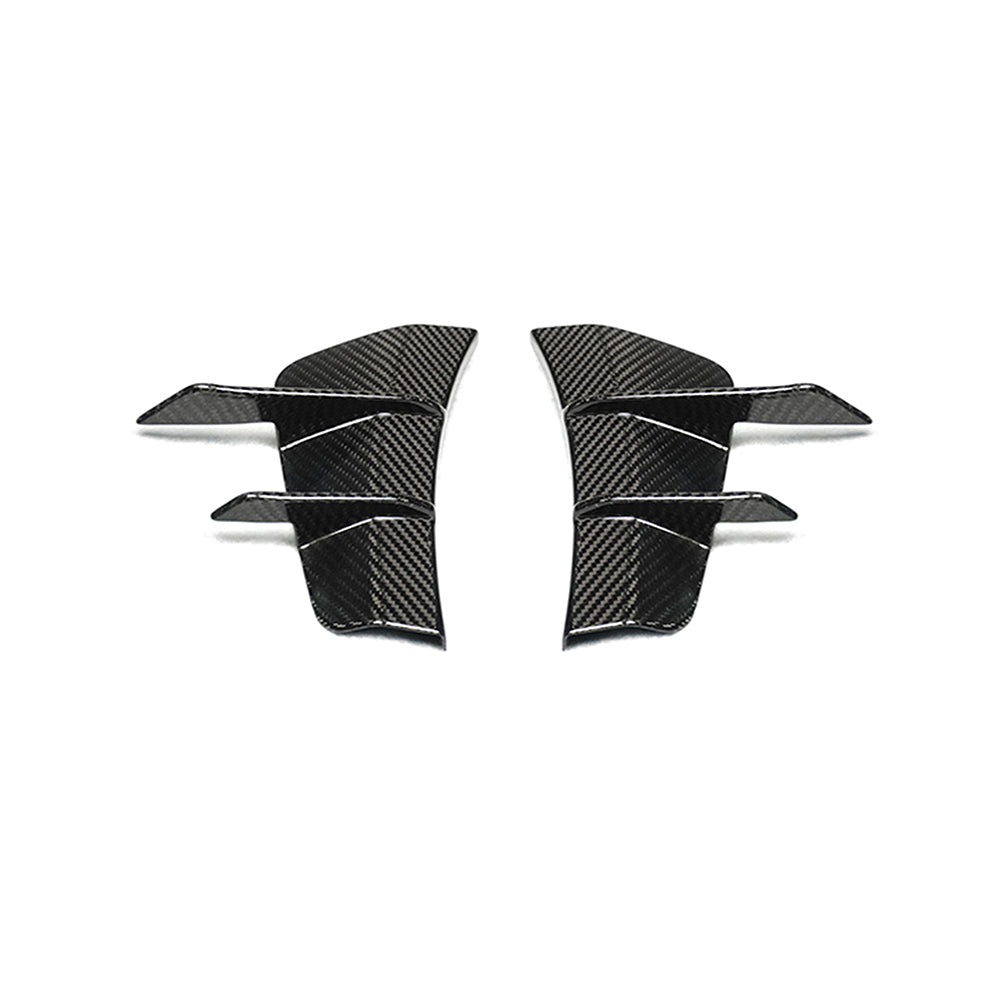 BENZ AMG C43 Coupe Dry carbon fiber front air knife - Amxnx