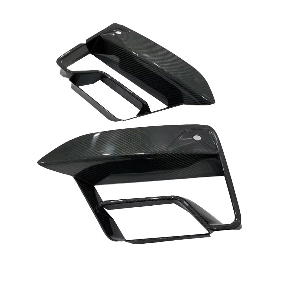 BMW M5 F90 Dry carbon fiber fog lamp frame - Amxnx
