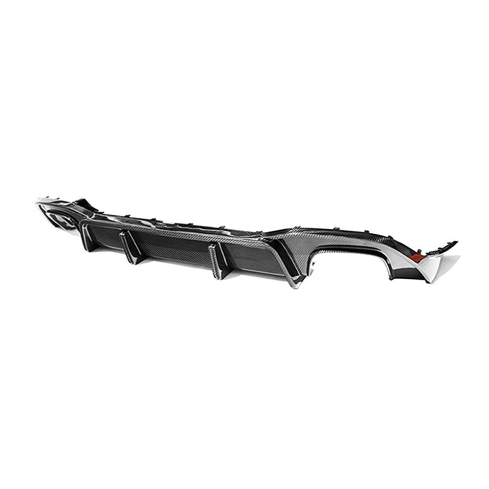 BENZ AMG A35/A35L Dry carbon fiber rear lip without lights - Amxnx