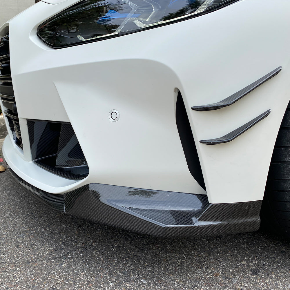 BMW M3/M4 G80/G82 Dry Carbon Fiber MP Front Bar Air Knife - Amxnx