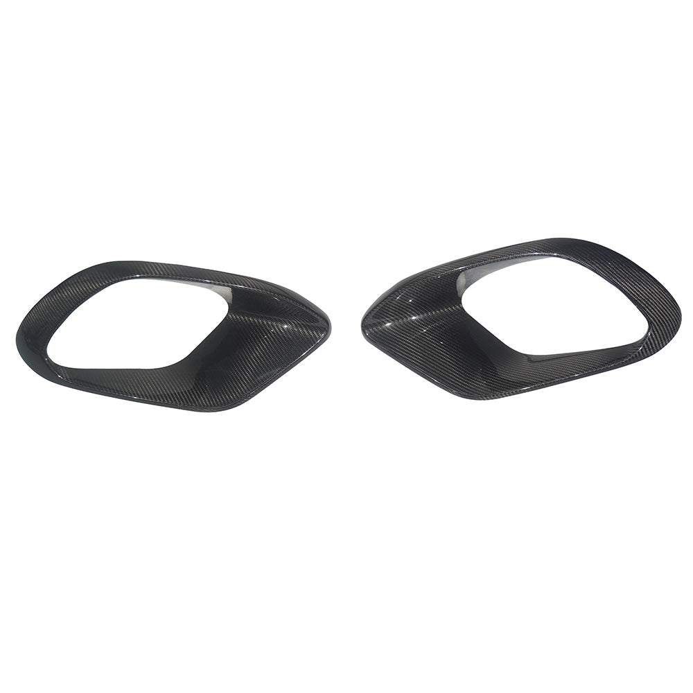 BENZ AMG GT50 Dry carbon fiber front fog light frame - Amxnx