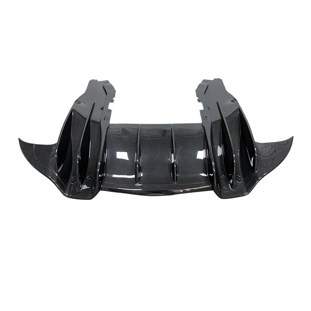 MCLAREN 720S Dry carbon fiber SRY style Rear lip - Amxnx