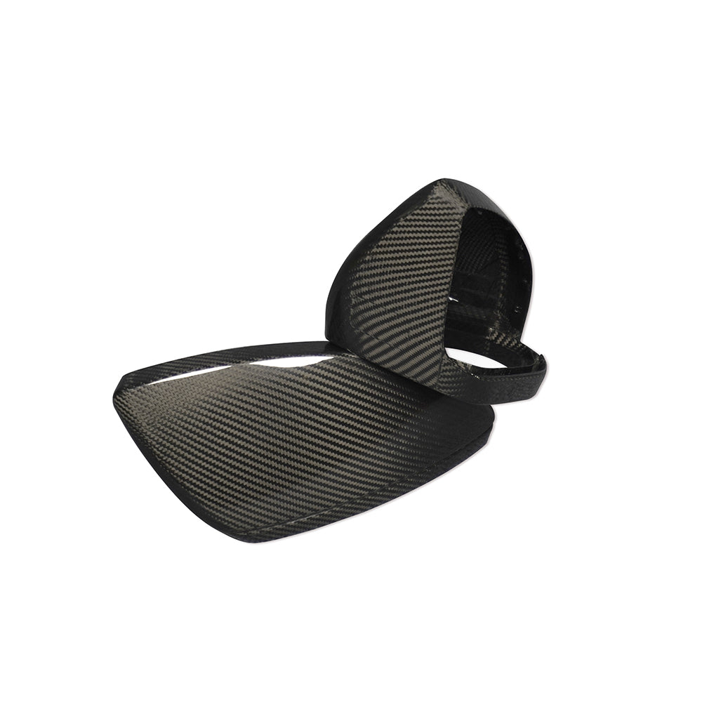 AUDI A7/A7L/S7 C8 Dry carbon fiber rearview mirror shell - Amxnx