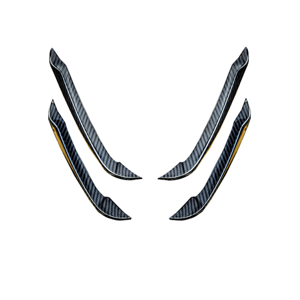 AUDI A6/S6 C8 Dry carbon fiber air knife - Amxnx