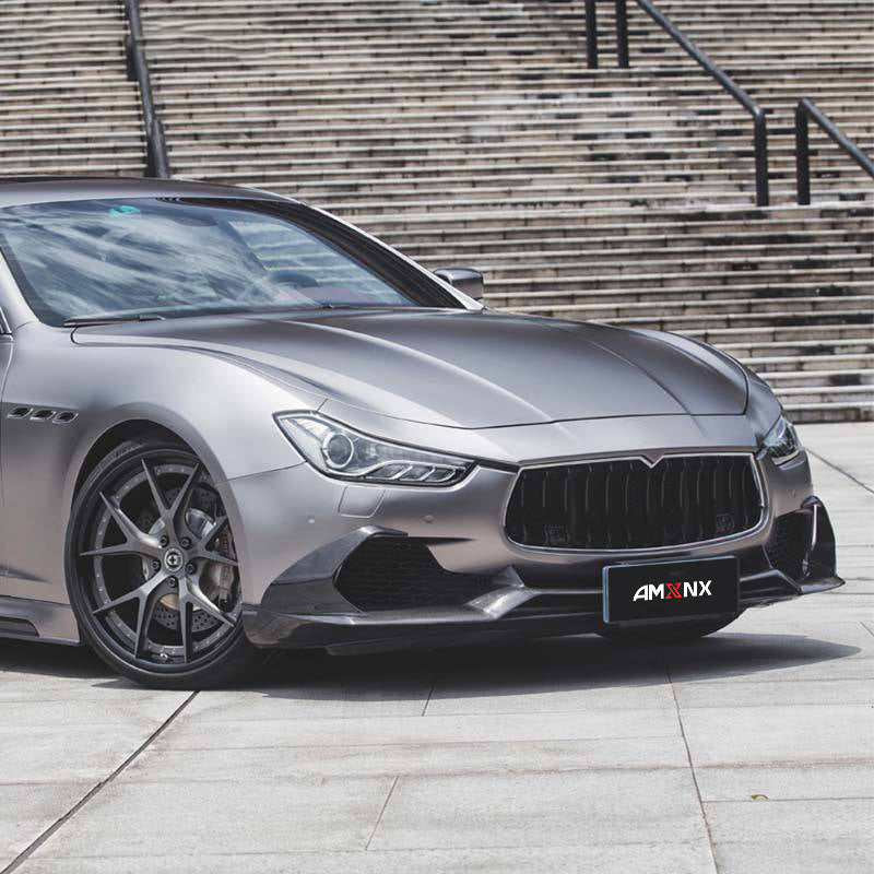 MASERATI GHIBLI Dry Carbon Fiber Front Spoiler