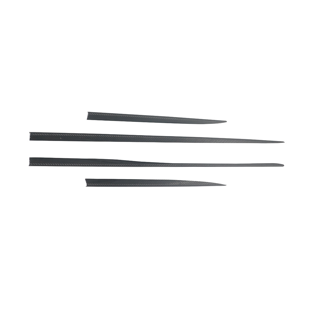 BENZ AMG CLA45/CLA45S Dry carbon fiber patch side skirts - Amxnx