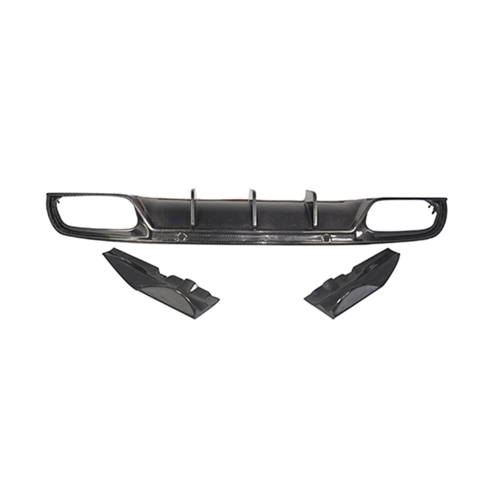 BENZ AMG C43 Coupe Dry carbon fiber rear lip - Amxnx