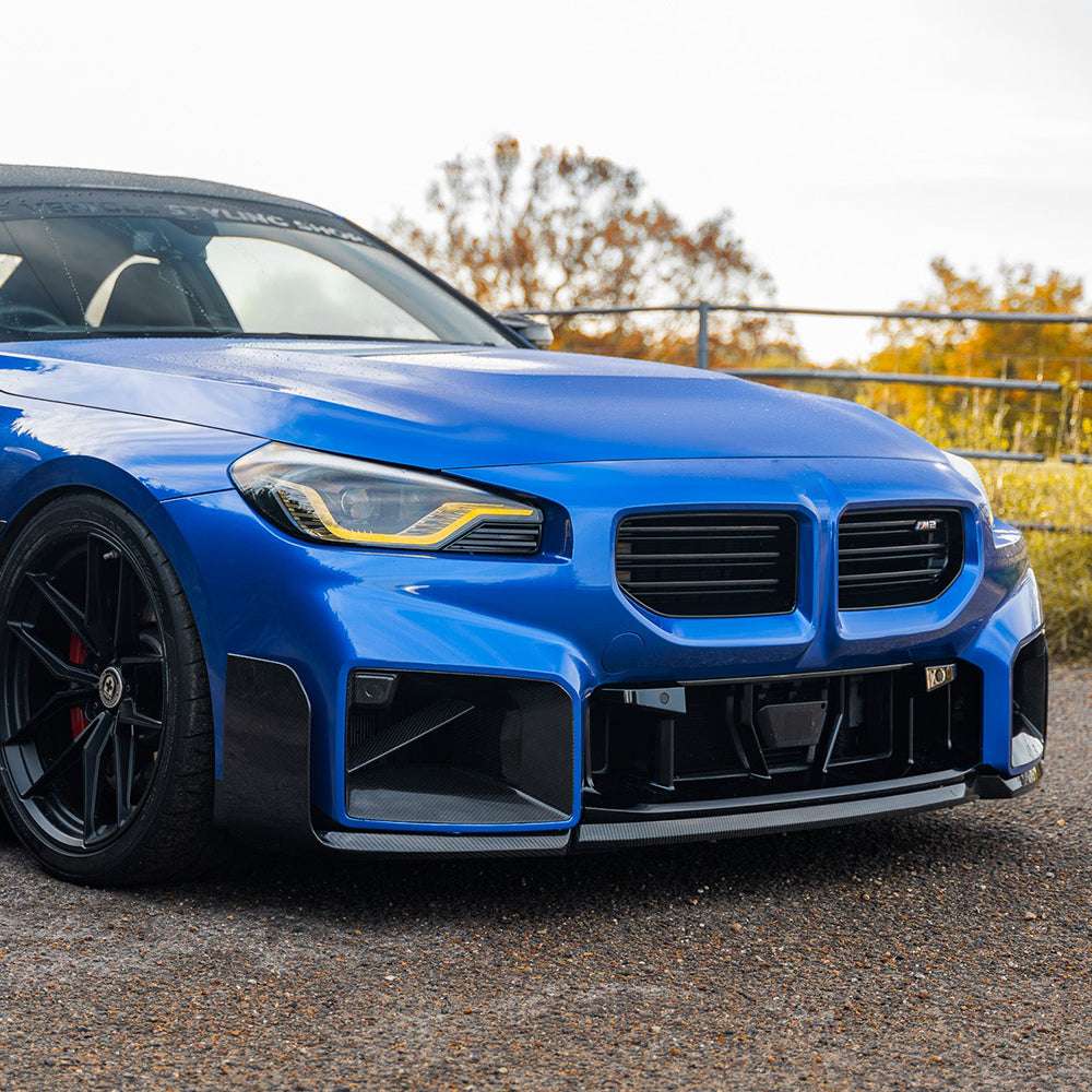 BMW M2 G87 Dry Carbon Fibre Performance front bar trend - Amxnx