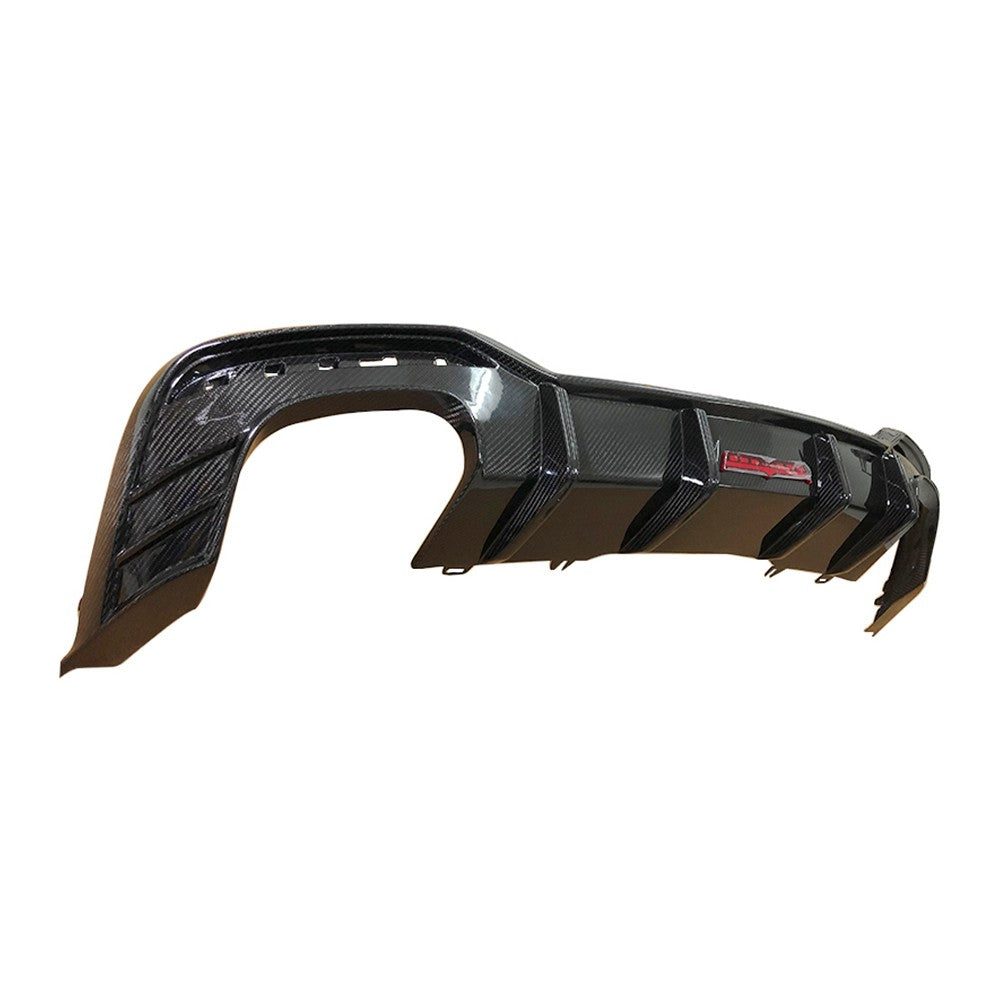 AUDI A5/S5 B9 PA Dry carbon fiber first generation rear lip - Amxnx
