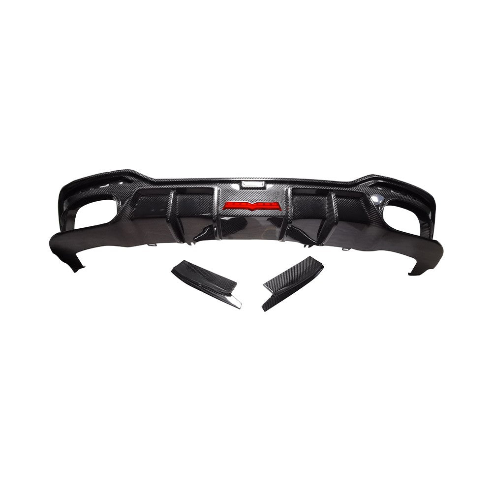 AUDI A5/S5 B9 PA Dry carbon fiber second generation rear lip - Amxnx