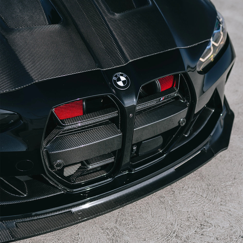 BMW M3/M4 G80/G82 Dry carbon fiber CSL medium mesh - Amxnx