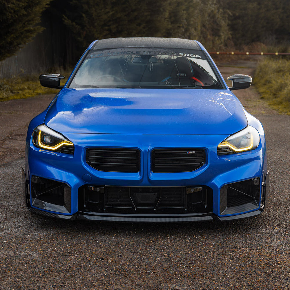 BMW M2 G87 Dry Carbon Fibre Performance front bar trend - Amxnx