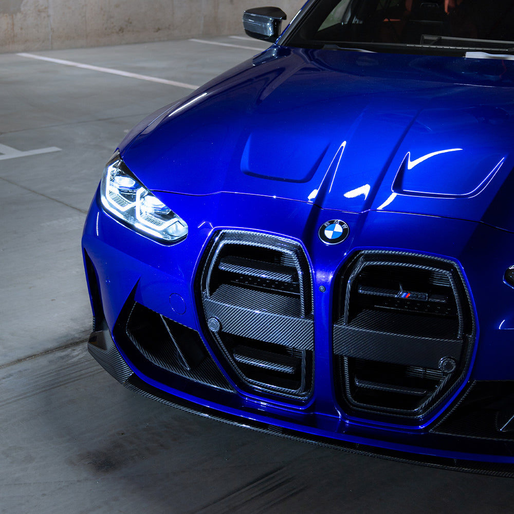 BMW M3/M4 G80/G82 Dry carbon fiber ST medium net - Amxnx