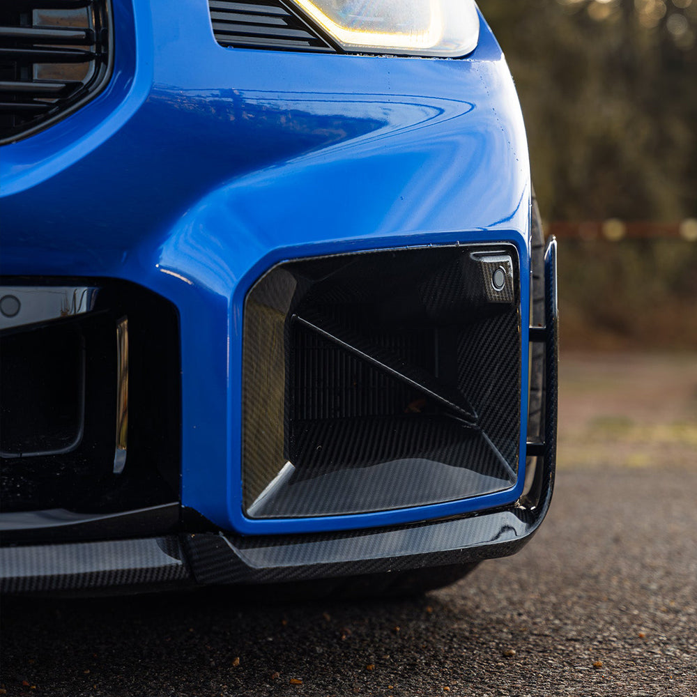 BMW M2 G87 Dry Carbon Fibre Performance front bar trend - Amxnx