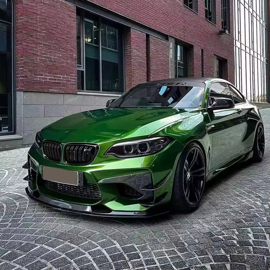 BMW M2 F87 Dry Carbon Fiber MTC Front Lip - Amxnx