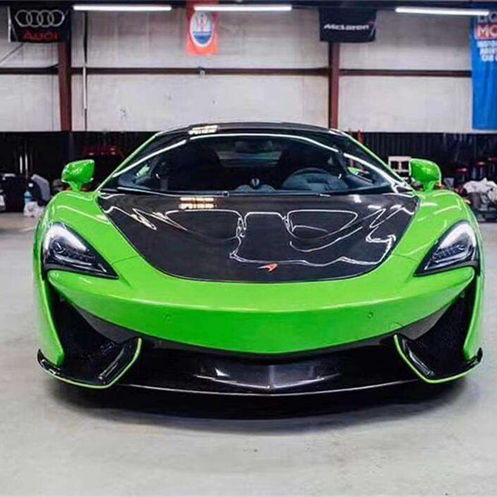 MCLAREN 570S/540C/570GT Dry carbon fiber OEM style Front lip - Amxnx