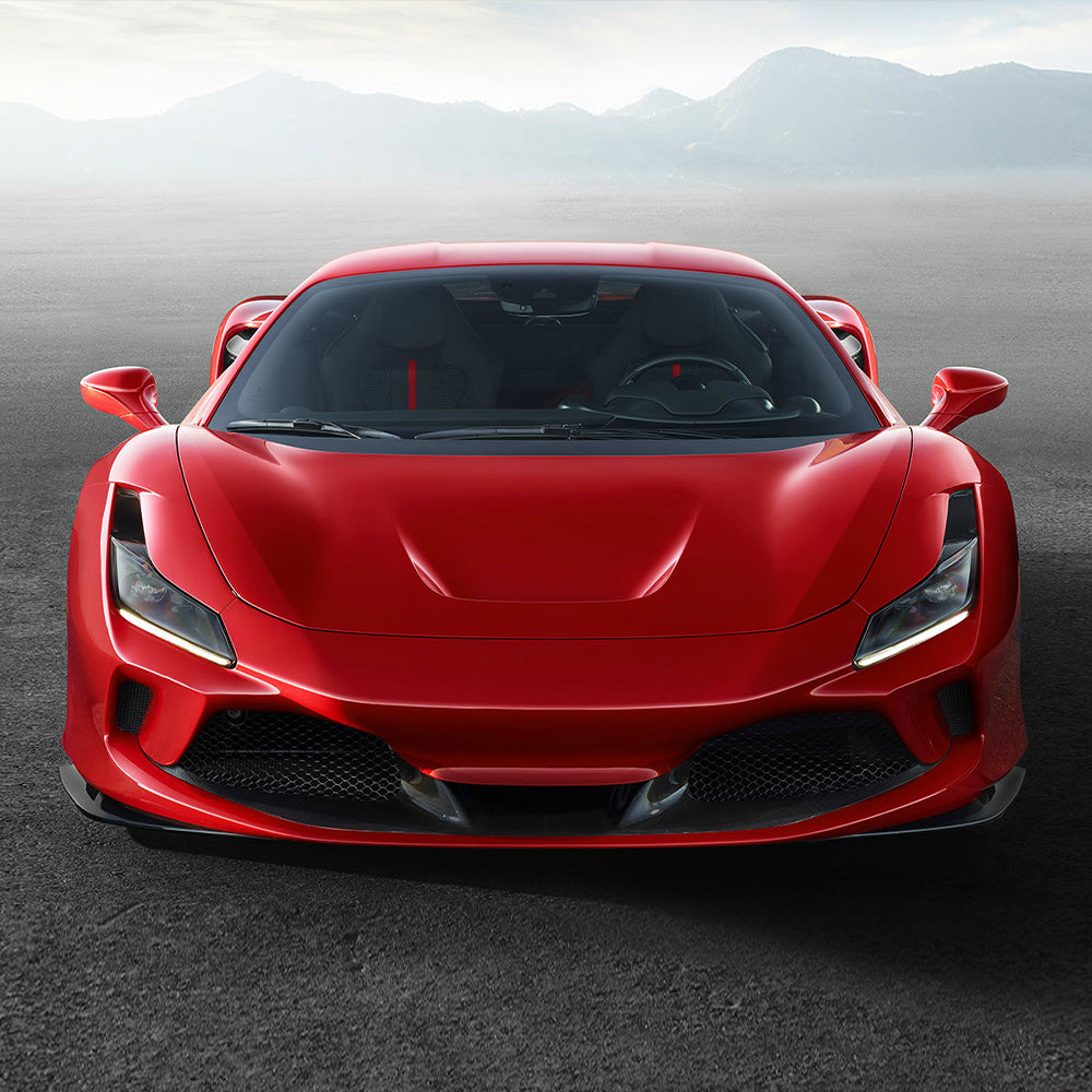 FERRARI F8 Dry carbon fiber front spoiler corner - Amxnx