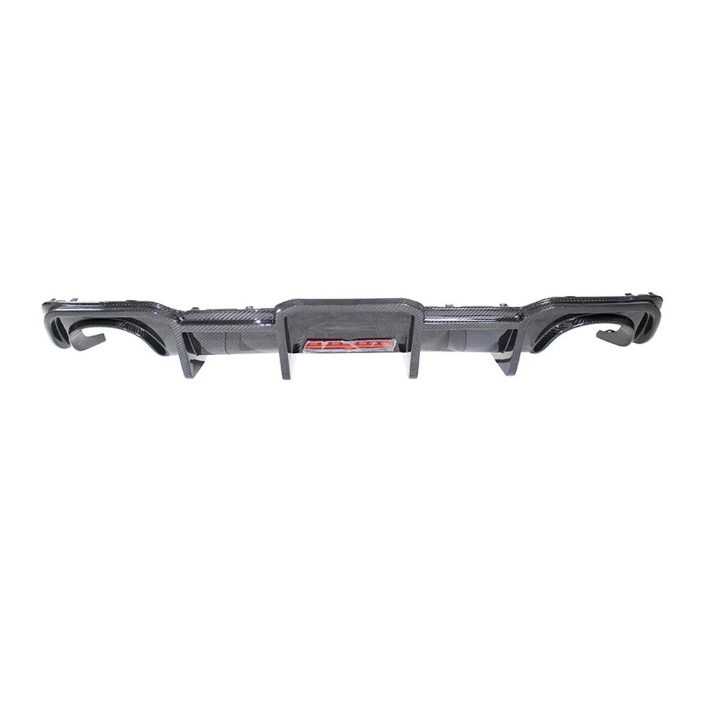 AUDI RS3 Dry carbon fiber rear lip with lamp - Amxnx