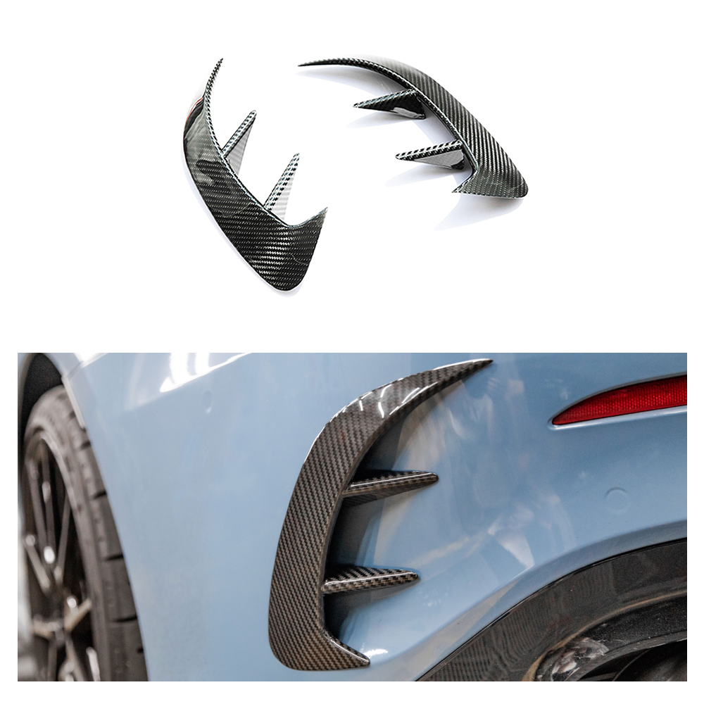 BENZ AMG A35/A35L Dry Carbon Fiber Rear Air Knife - Amxnx
