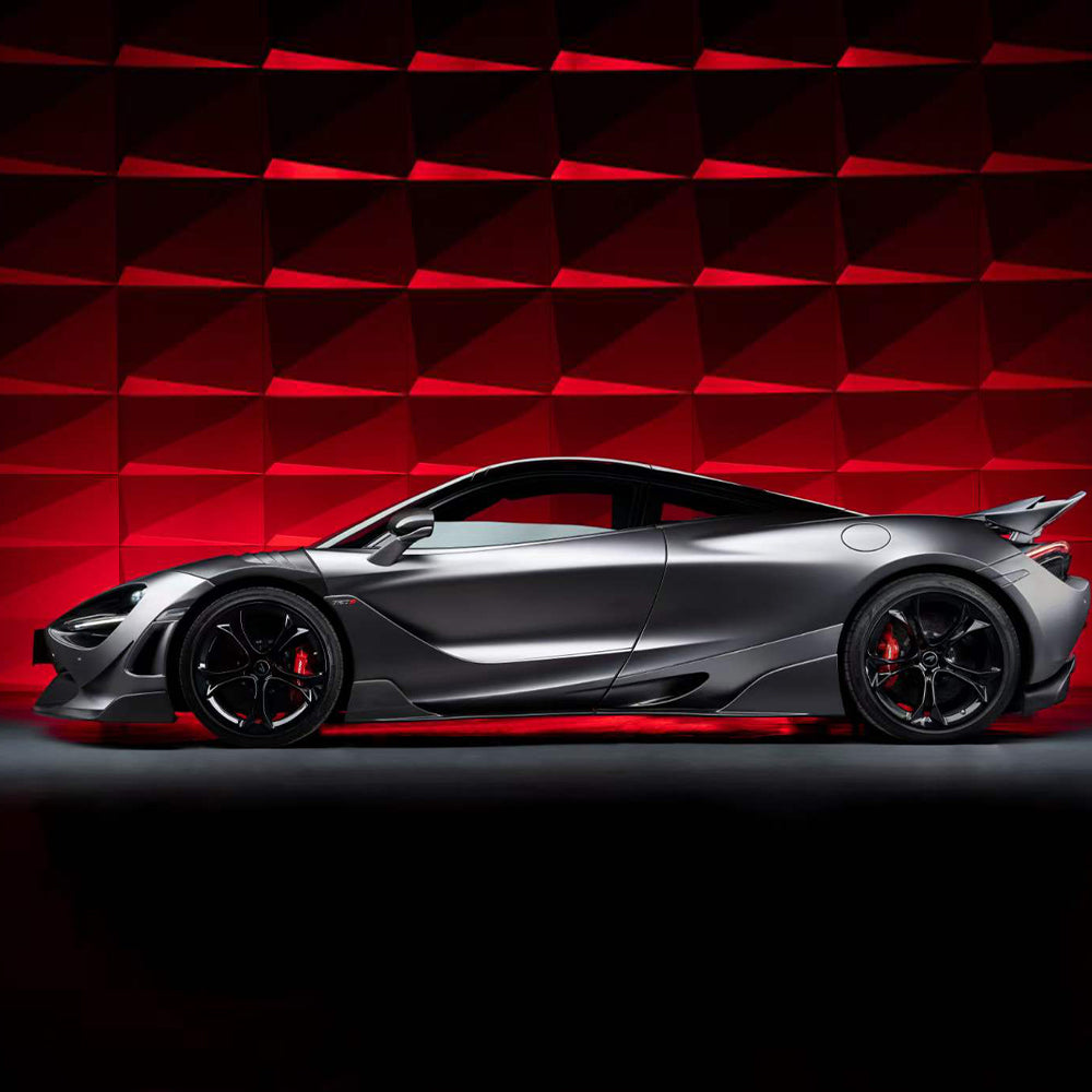 MCLAREN 720S Dry carbon fiber SRY style side skirts - Amxnx