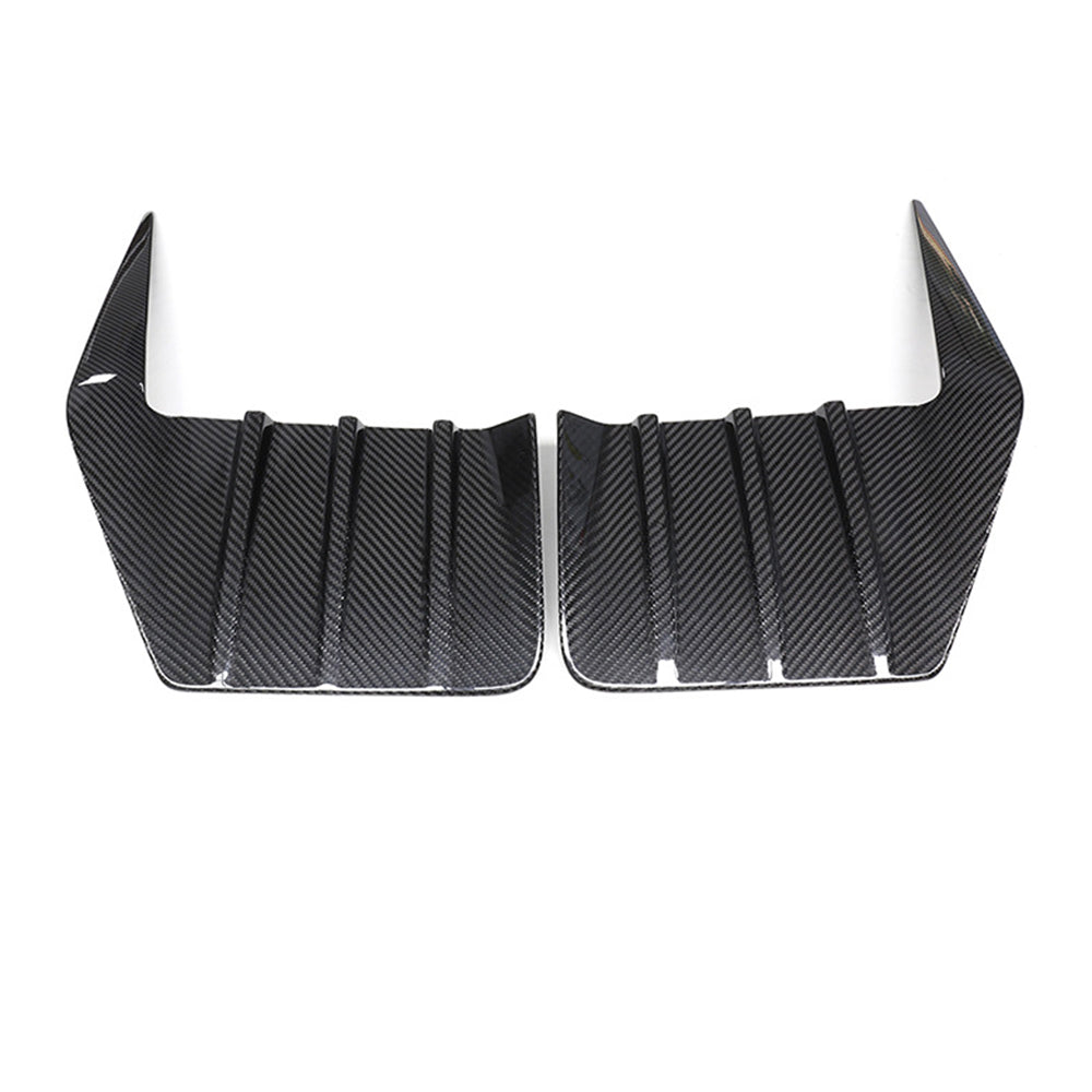 BMW M2 G87 Dry carbon fiber rear bumper trim - Amxnx