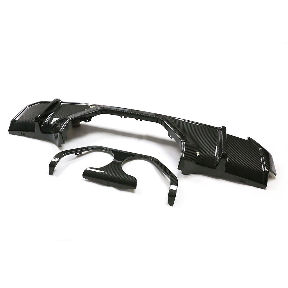 BMW M3/M4 G80/G82 Dry carbon fiber rear lip - Amxnx