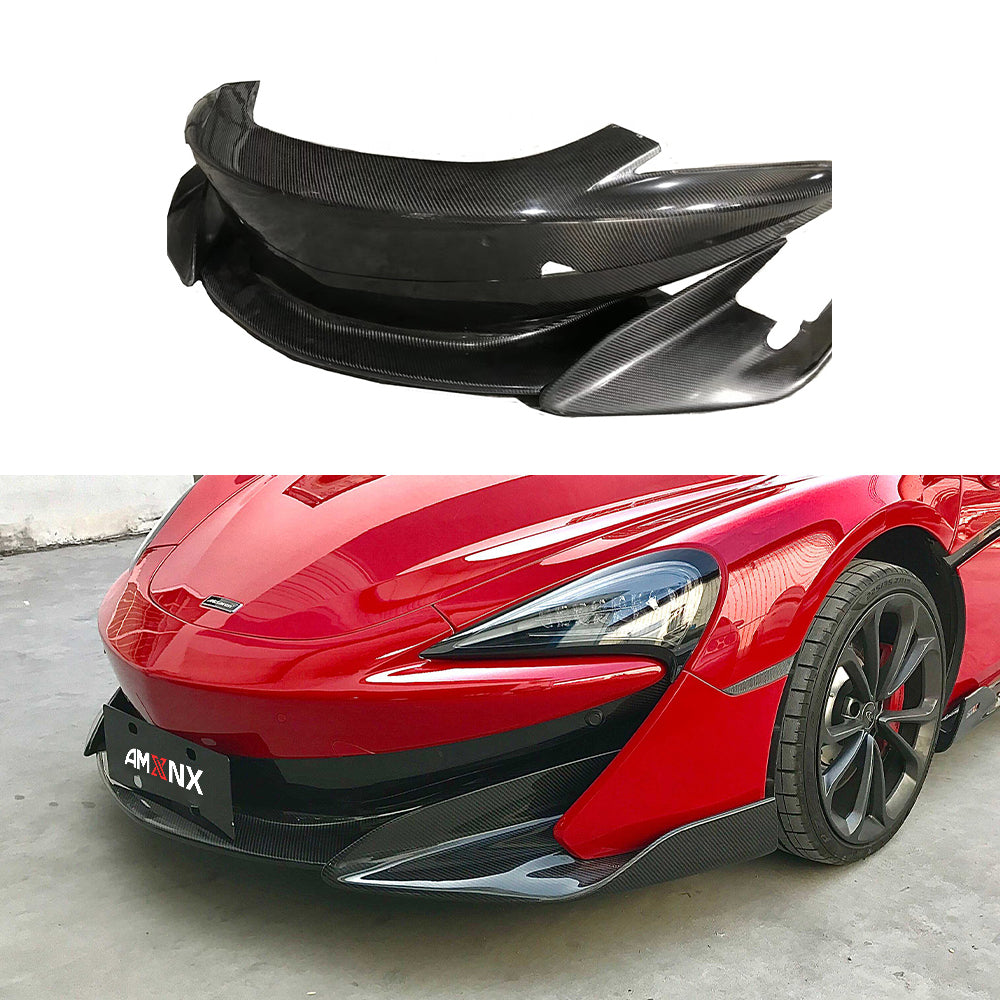 MCLAREN 570S/540C/600LT Dry carbon fiber Front Bumper For Upgraded 600LT - Amxnx