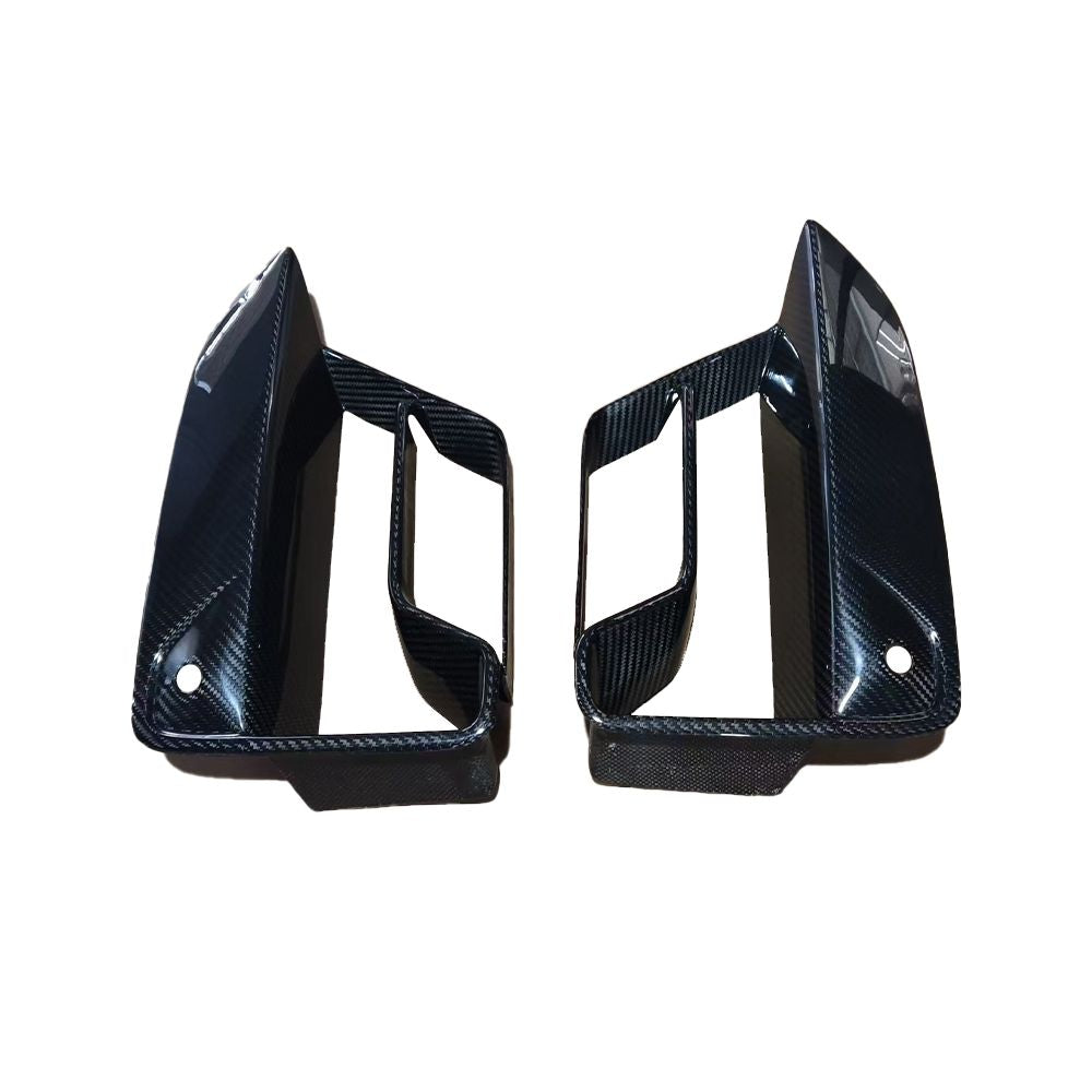 BMW M5 F90 Dry carbon fiber fog lamp frame - Amxnx