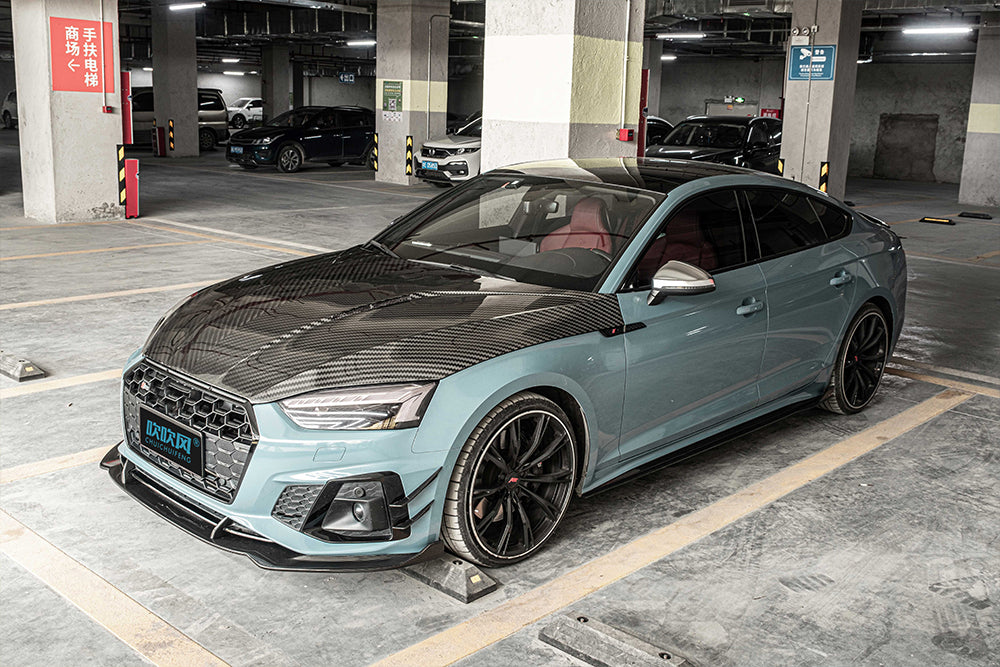 AUDI A5/S5 B9 PA Dry carbon fiber cover - Amxnx