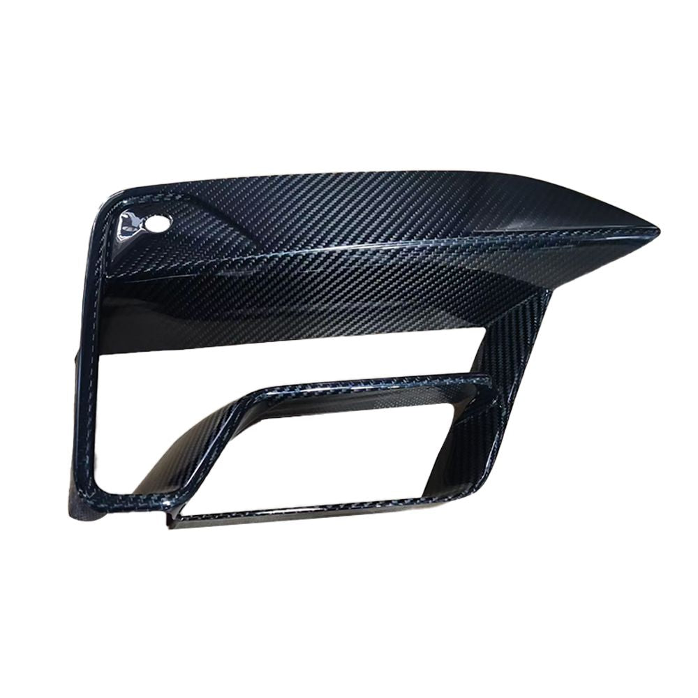 BMW M5 F90 Dry carbon fiber fog lamp frame - Amxnx