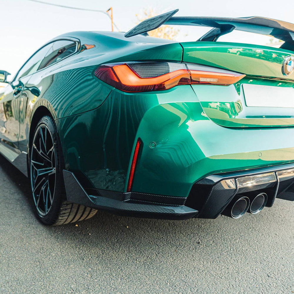 BMW M3/M4 G80/G82 Dry carbon fiber back wrap angle - Amxnx