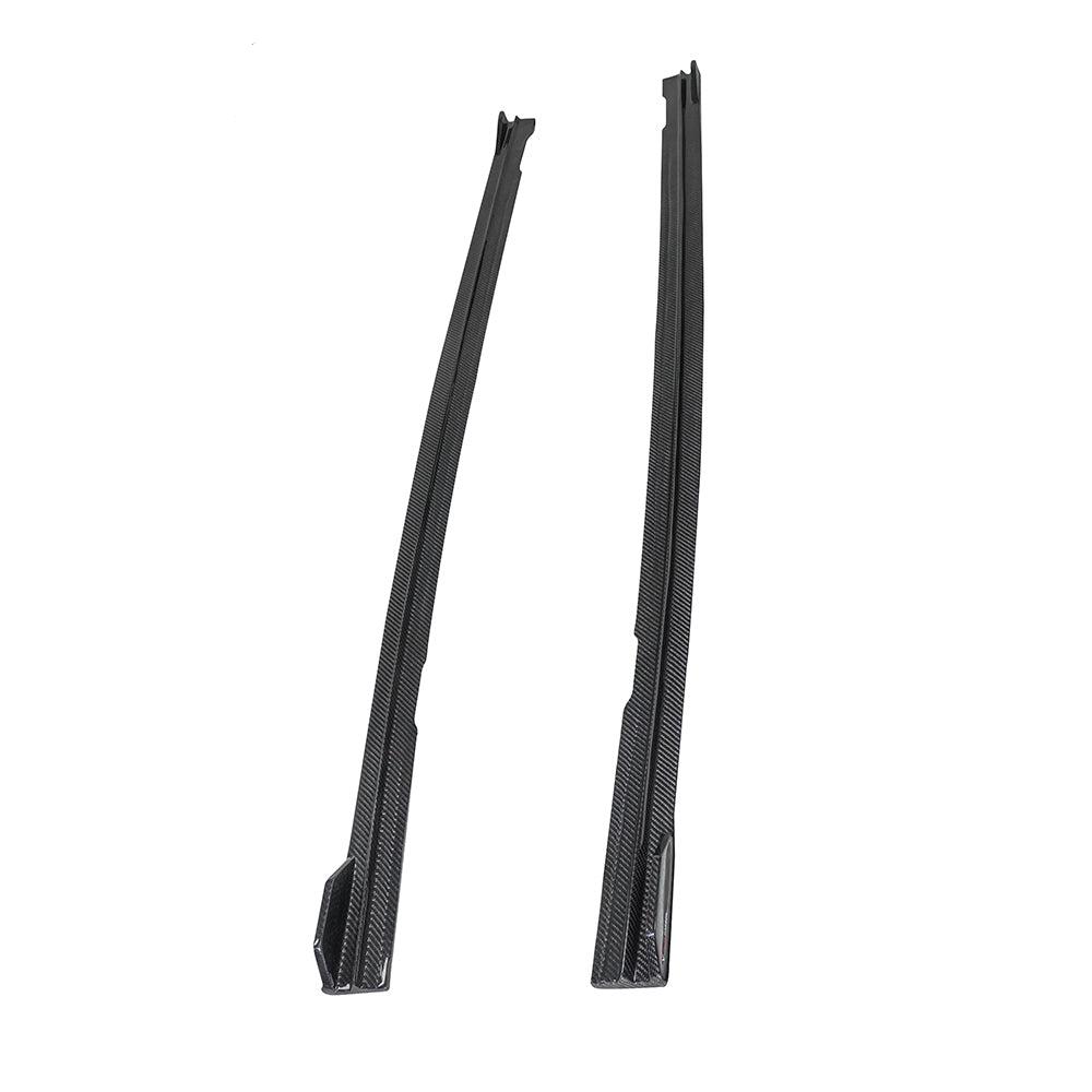 AUDI A7/A7L/S7 C8 Dry carbon fiber side skirt - Amxnx
