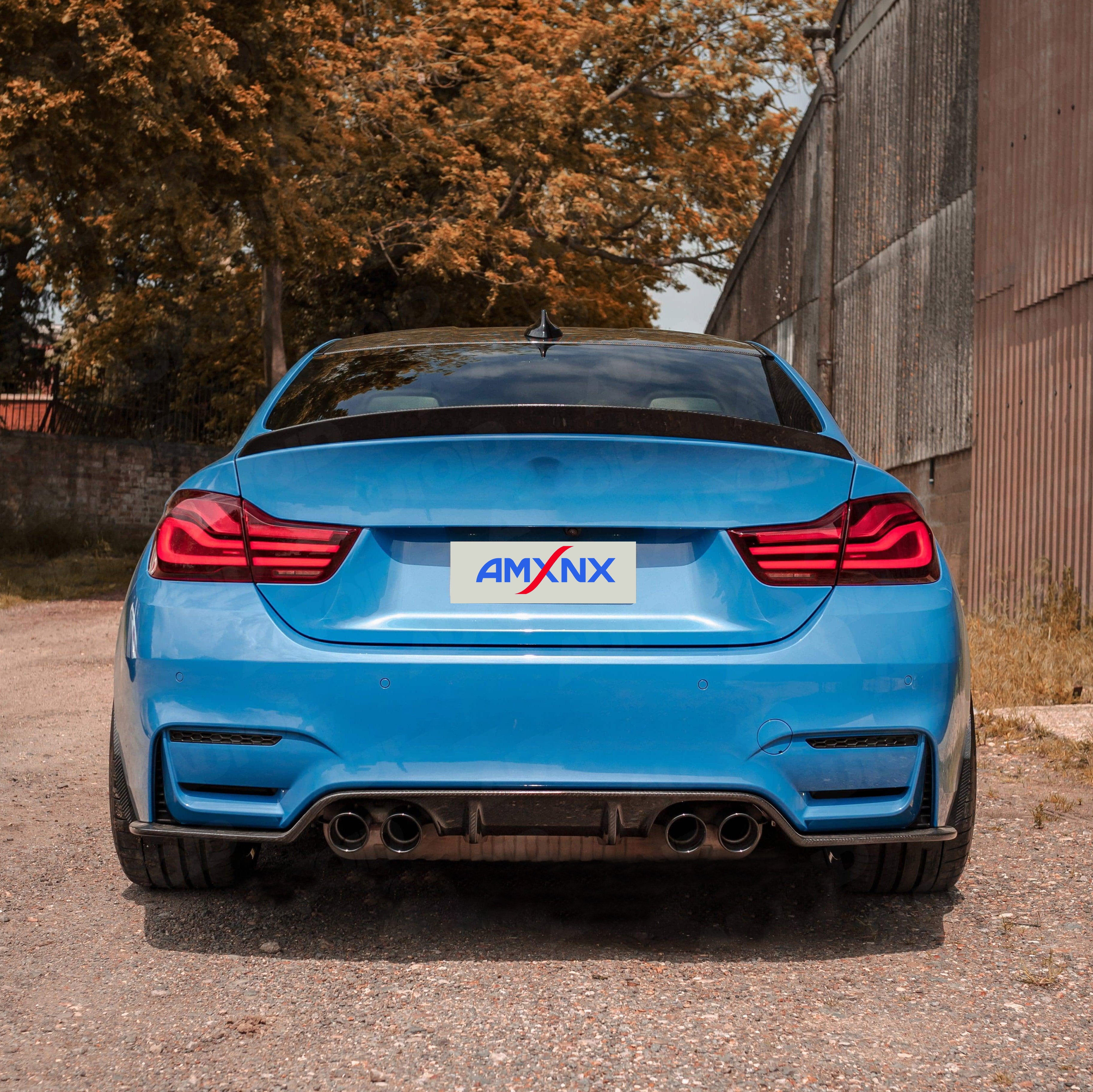BMW M3/M4 F80/F82 Dry Carbon Fiber 3D Back Lip - Amxnx