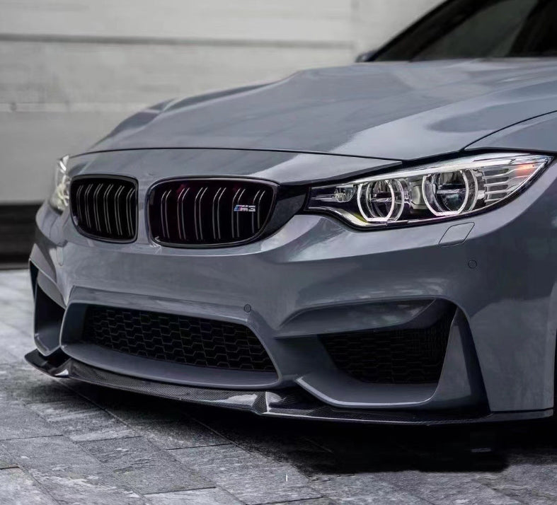 BMW M3/M4 F80/F82 Dry carbon fiber CS front lip - Amxnx