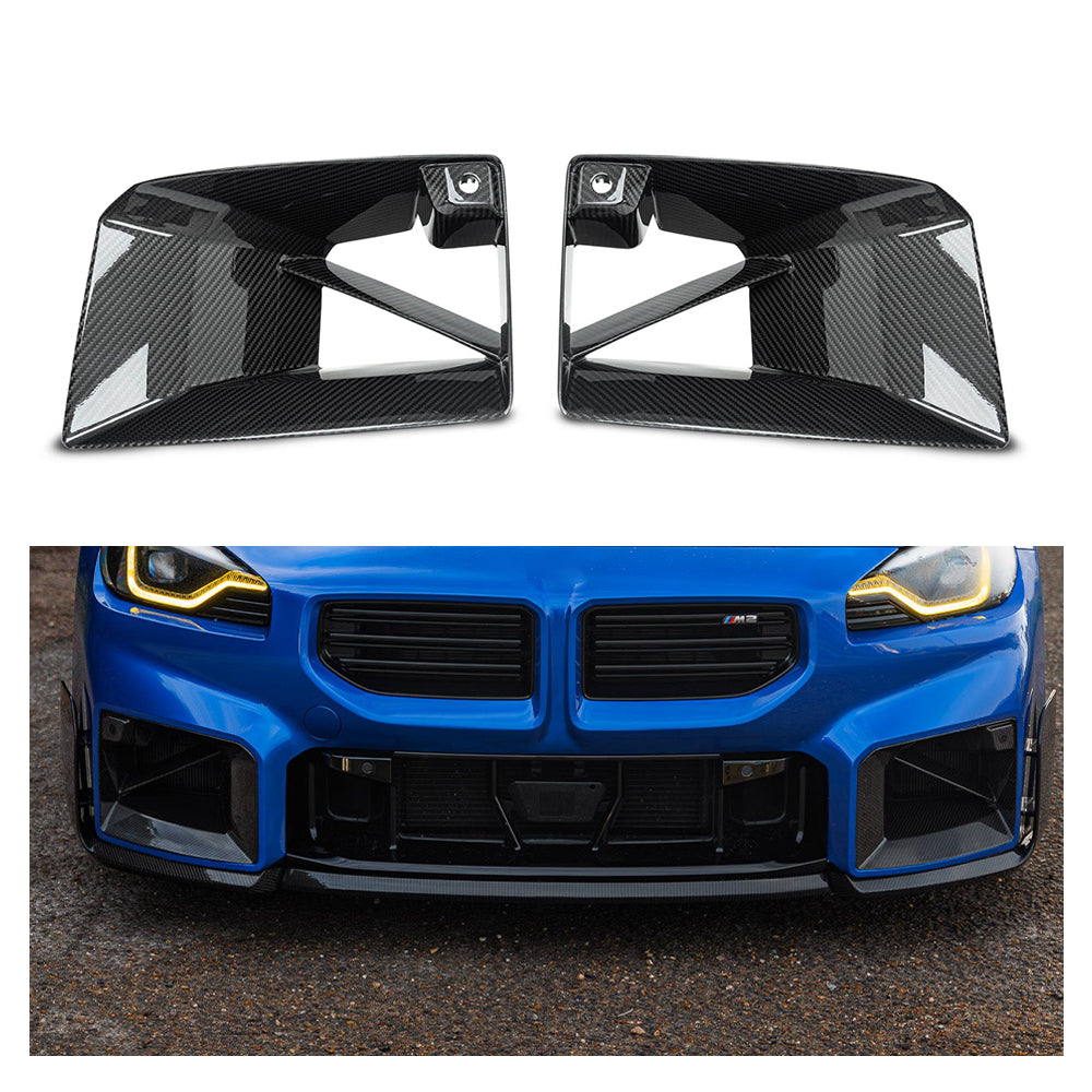 BMW M2 G87 Dry Carbon Fibre Performance front bar trend - Amxnx