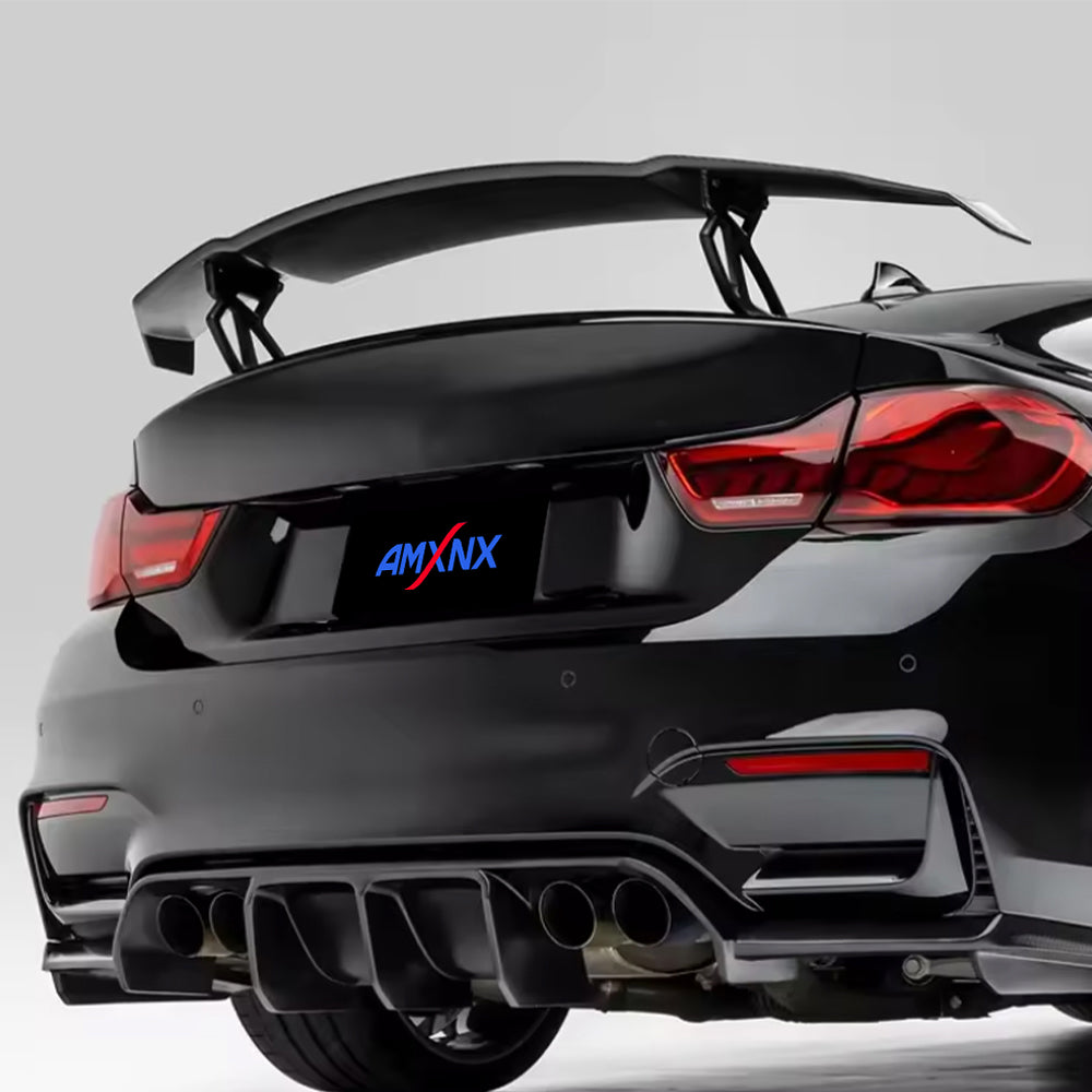 BMW M3/M4 F80/F82 Dry carbon fiber V rear wing - Amxnx