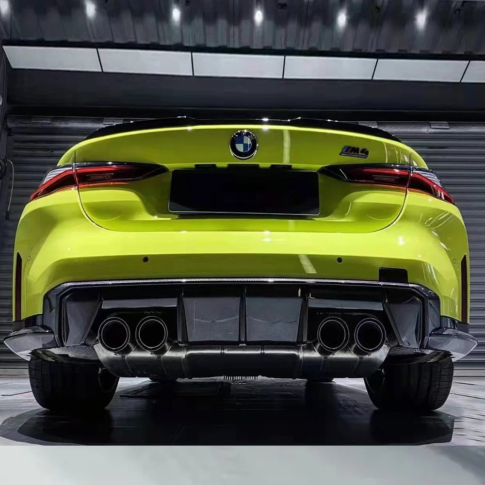 BMW M3/M4 G80/G82 Dry carbon fiber MP rear lip - Amxnx