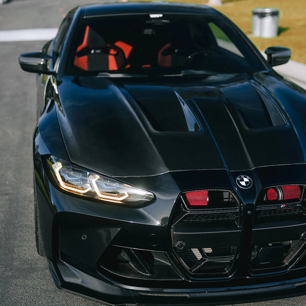 BMW M3/M4 G80/G82 Dry Carbon Fiber CSL Cover - Amxnx