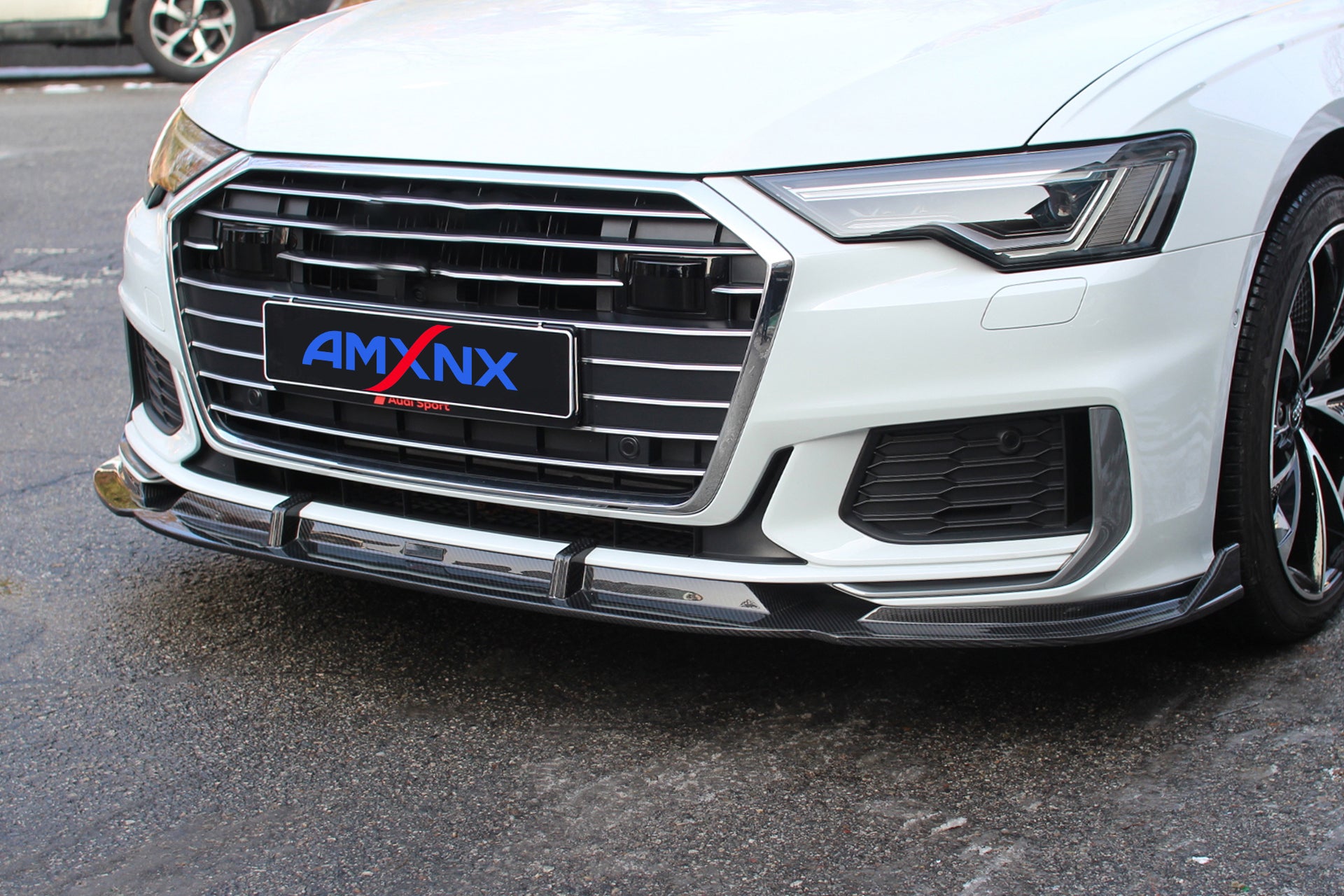 AUDI A6/S6 C8 Dry carbon fiber front lip - Amxnx