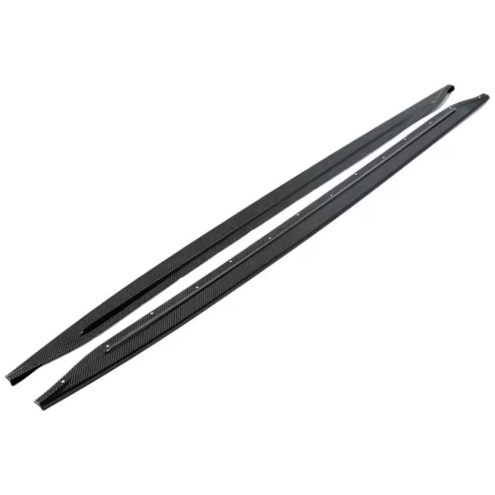 BMW M4 G82/G83 Dry Carbon Fiber Single Side Flat Side Skirts - Amxnx