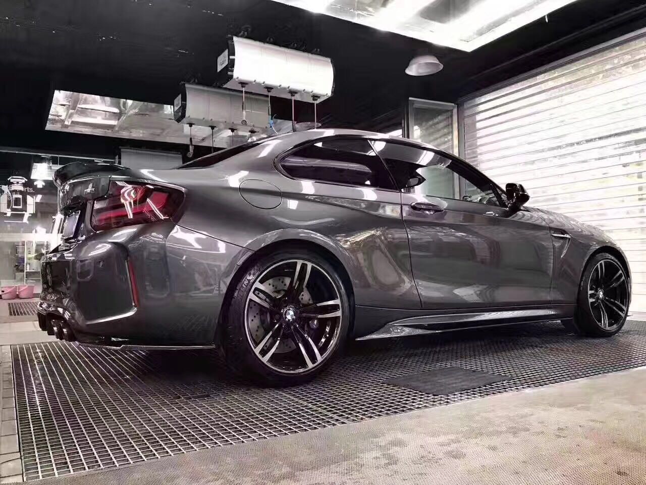 BMW M2 F87 Dry Carbon Fiber MTC Side Skirt - Amxnx