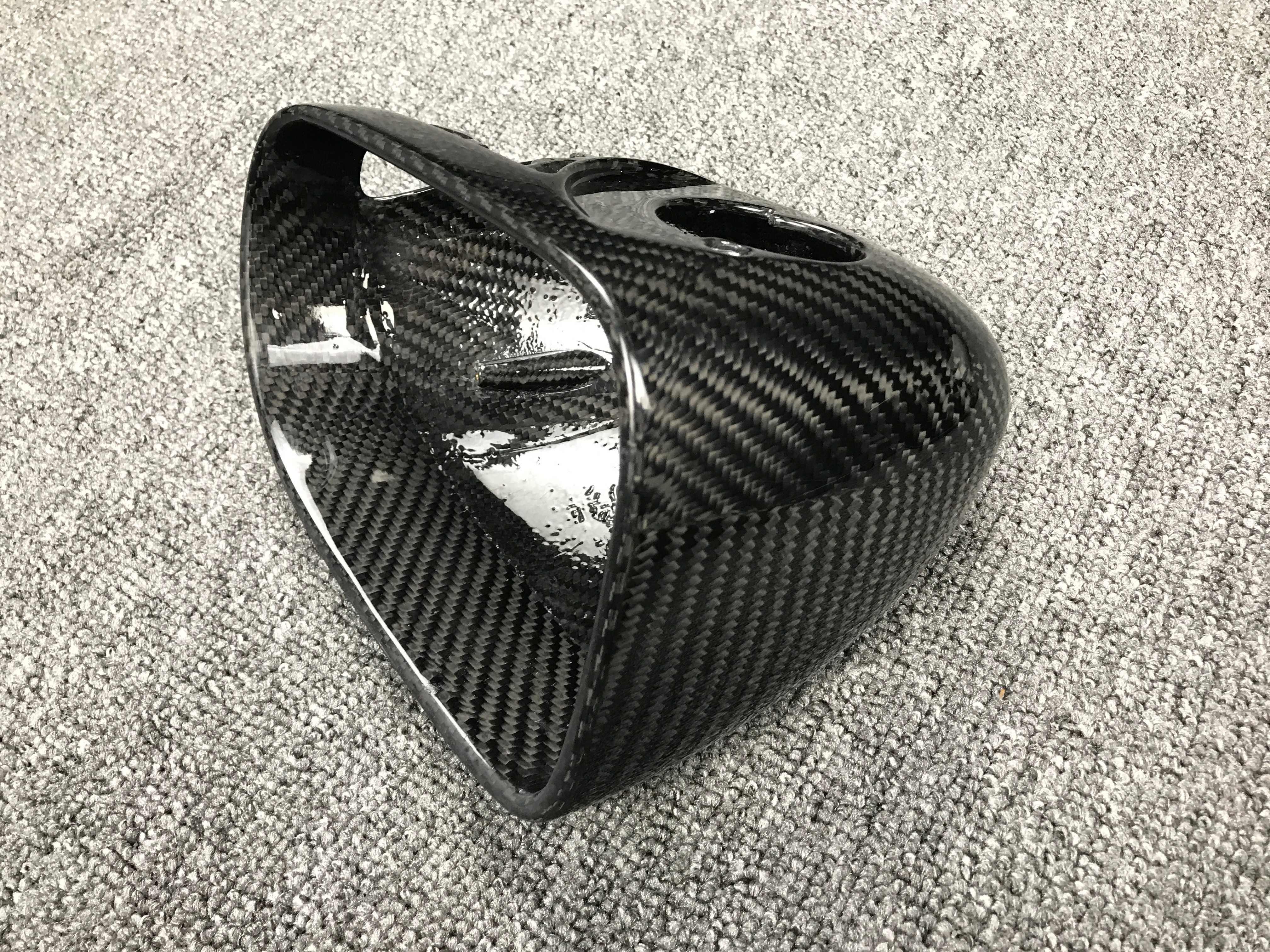 MCLAREN 720S Dry carbon fiber Original rearview mirror cover - Amxnx