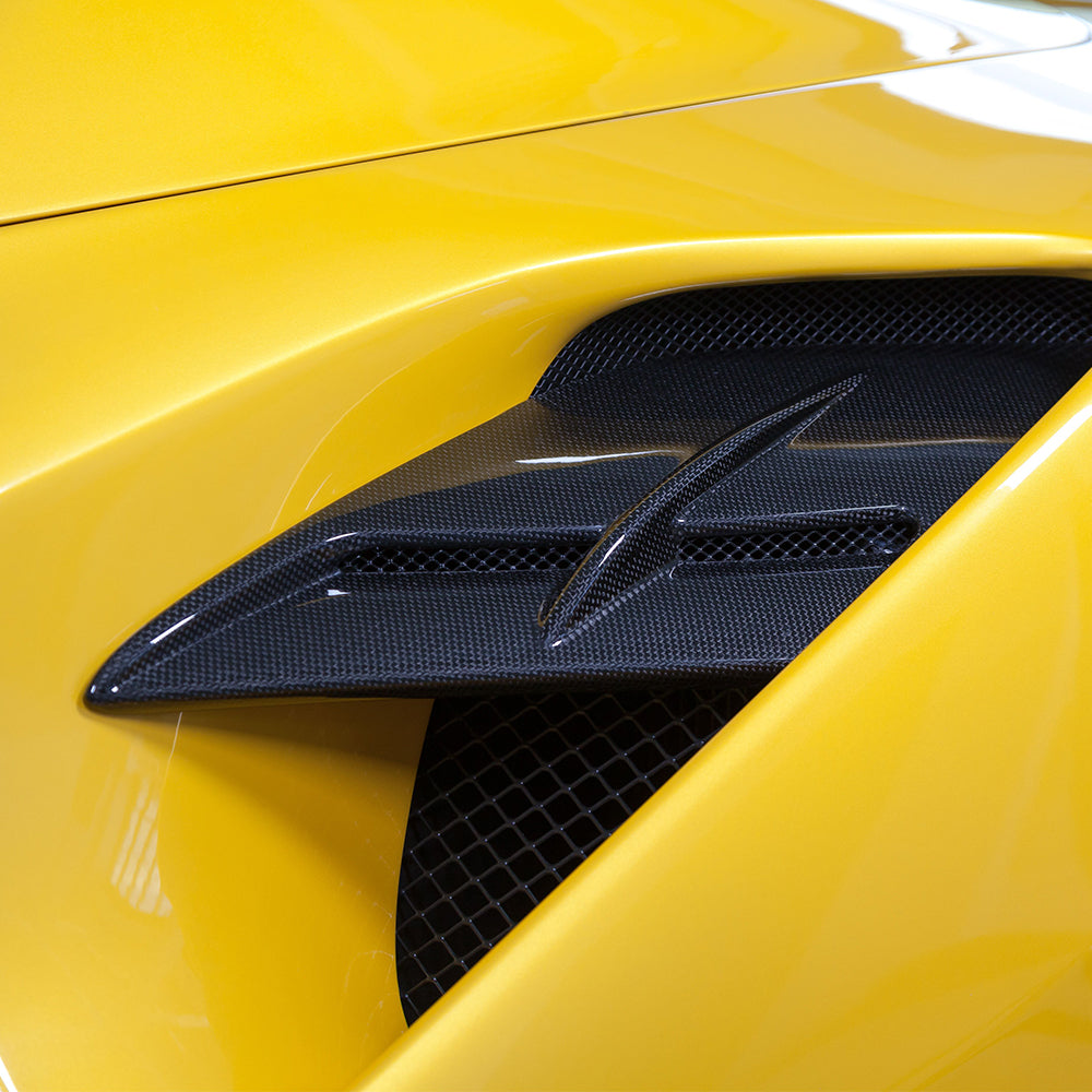 FERRARI 488 SC Dry carbon fiber Side vents