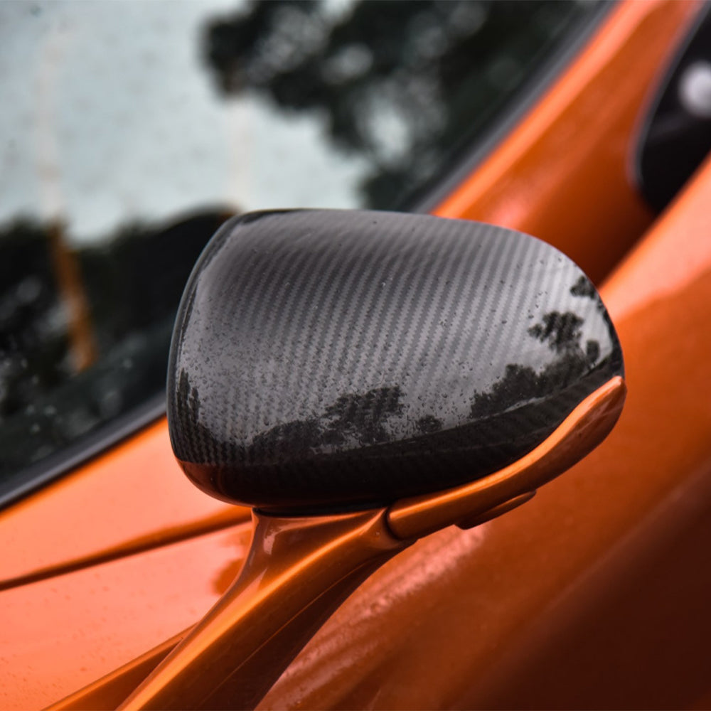 MCLAREN 570S/540C/600LT/720S Dry carbon fiber Rearview mirror cover - Amxnx