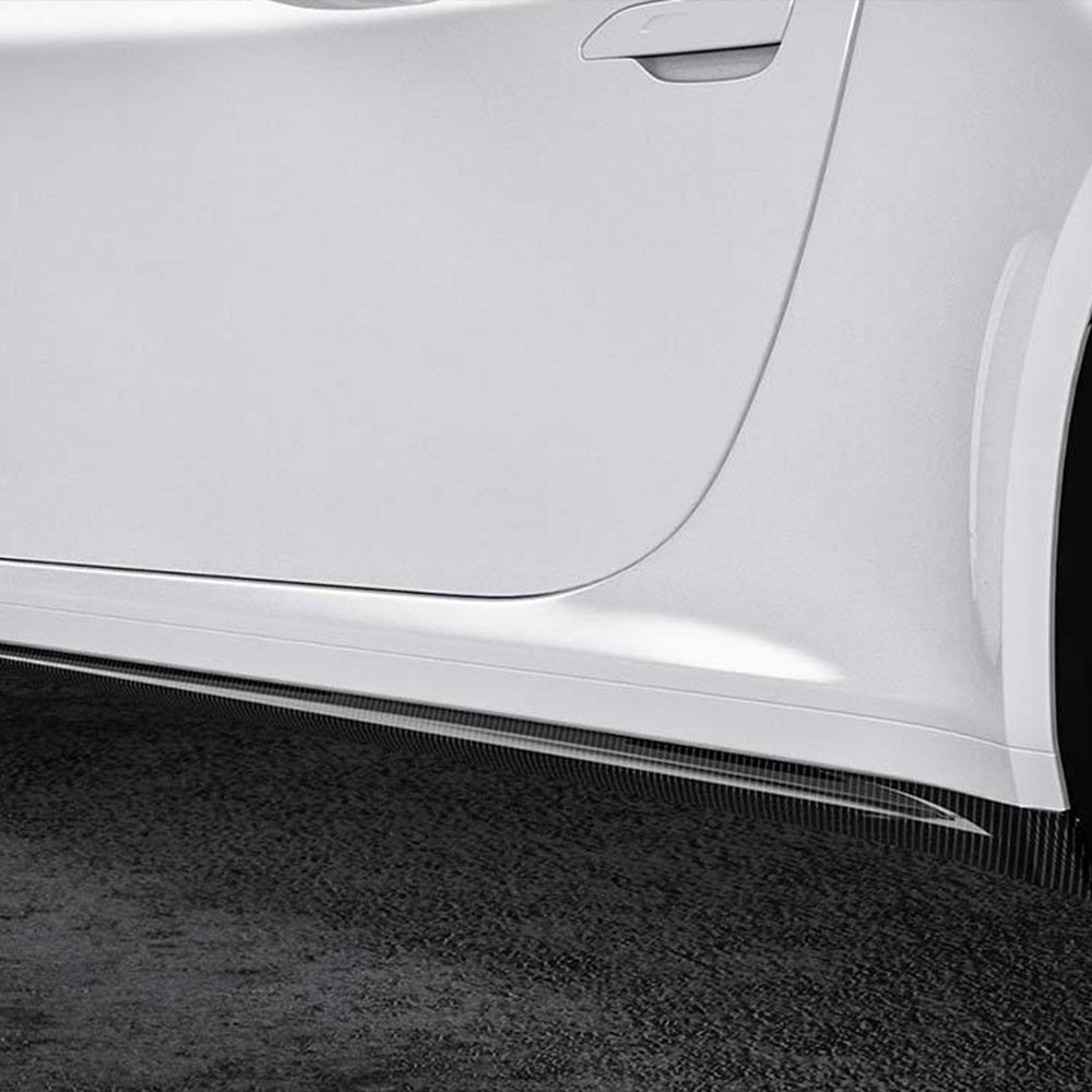 PORSCHE 911 992 Carrera 4 /Carrera4S Carbon Fiber Side Skirt - Amxnx